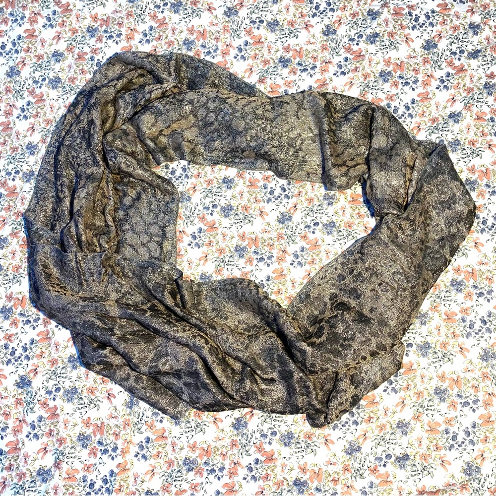 APT. 9 Snake Print Infinity Scarf